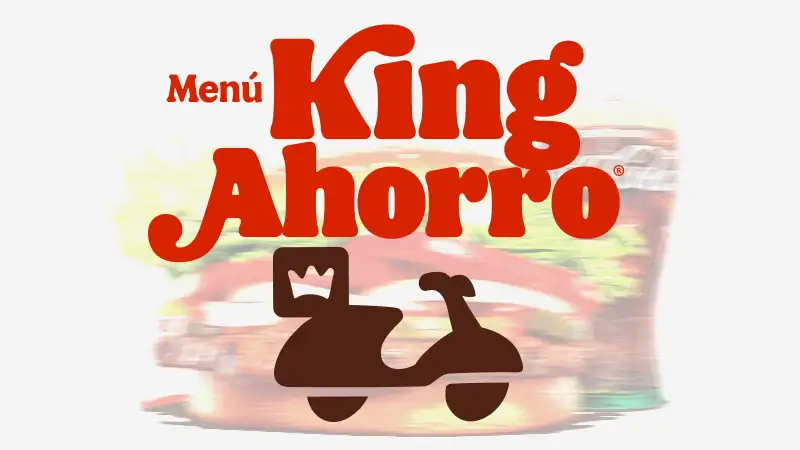 menu King Ahorro